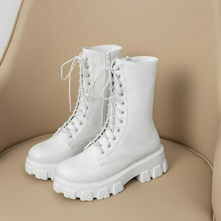Senew Women S Plus Size Fashion Boots Thick Heel Round Toe Motorcycle Short Boots Boots For Women Womens Boots White 41
Senew Women S Plus Size Fashion Boots Thick Heel Round Toe Motorcycle Short Boots Boots For Women Womens Boots White 41