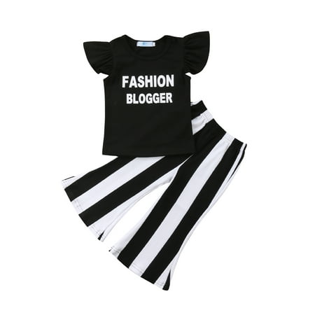 Gwiyeopda Summer Kids Baby Girls Toddler Tops T-shirt Bell Bottom Pants 2pcs Outfit Clothes
Gwiyeopda Summer Kids Baby Girls Toddler Tops T-shirt Bell Bottom Pants 2pcs Outfit Clothes