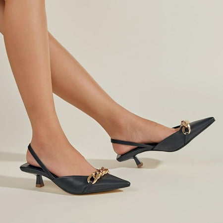 Cathalem Women Open Toe Booties Ladies Fashion Solid Color Leather Surface Metal Buckle Pointed Toe Middle Comfy Platform Heels Black 9
Cathalem Women Open Toe Booties Ladies Fashion Solid Color Leather Surface Metal Buckle Pointed Toe Middle Comfy Platform Heels Black 9