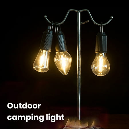 Yanerim Outdoor Camping Lamp with Clip Hook 3 Lighting Modes Multifunctional Lighting Device Plastic Portable LED Lantern Hanging Tent Light Tungsten Bulbs for Camping Hiking Fishing
Yanerim Outdoor Camping Lamp with Clip Hook 3 Lighting Modes Multifunctional Lighting Device Plastic Portable LED Lantern Hanging Tent Light Tungsten Bulbs for Camping Hiking Fishing