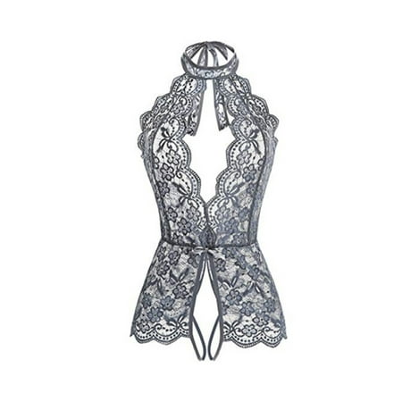Glonme Ladies Nightwear Floral Lingerie Lace Underwear Home Fishnet Sleepwear Slim Babydoll Gray XL
Glonme Ladies Nightwear Floral Lingerie Lace Underwear Home Fishnet Sleepwear Slim Babydoll Gray XL
