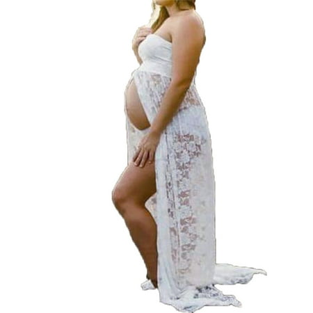 Springcmy Ladies Off Shoulder V Collar Lace Maxi Dress Gown Maternity Dresses
Springcmy Ladies Off Shoulder V Collar Lace Maxi Dress Gown Maternity Dresses