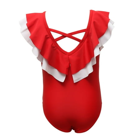 Cathalem Girls One-piece Swimsuits Swimsuit for Kids Swimwear One-Piece Toddler Solid Beach Bathing Kids Ruffles Girls Swimsuit Girl 3 Piece Bathing Suit Red 6-8 Years
Cathalem Girls One-piece Swimsuits Swimsuit for Kids Swimwear One-Piece Toddler Solid Beach Bathing Kids Ruffles Girls Swimsuit Girl 3 Piece Bathing Suit Red 6-8 Years
