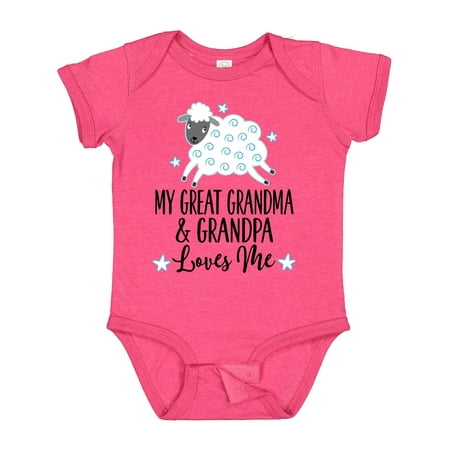 Inktastic My Great Grandpa and Grandma Love Me Boy Lamb Gift Baby Boy or Baby Girl Bodysuit
Inktastic My Great Grandpa and Grandma Love Me Boy Lamb Gift Baby Boy or Baby Girl Bodysuit