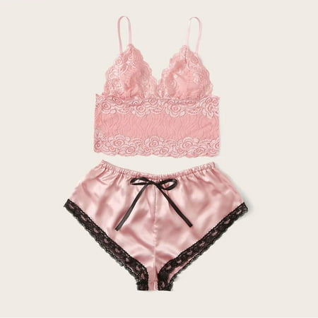 Fiudx 2022 New Women Sexy Tops Shorts Lace Bowknot Nightdress Camisole Pajamas Underwear Set High Waisted Pants For Women
Fiudx 2022 New Women Sexy Tops Shorts Lace Bowknot Nightdress Camisole Pajamas Underwear Set High Waisted Pants For Women