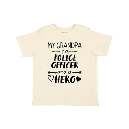 Inktastic My Grandpa is a Police Officer and a Hero Gift Toddler Boy or Toddler Girl T-Shirt
Inktastic My Grandpa is a Police Officer and a Hero Gift Toddler Boy or Toddler Girl T-Shirt