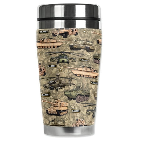 Mugzie brand 16-Ounce Stainless Steel Travel Mug with Insulated Wetsuit Cover - Army
Mugzie brand 16-Ounce Stainless Steel Travel Mug with Insulated Wetsuit Cover - Army