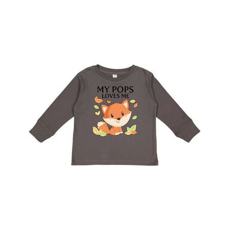 Inktastic My Pops Loves Me- little fox Boys or Girls Long Sleeve Toddler T-Shirt
Inktastic My Pops Loves Me- little fox Boys or Girls Long Sleeve Toddler T-Shirt
