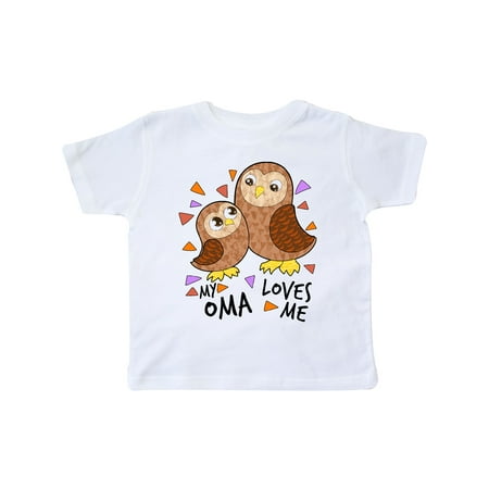 Inktastic My Oma Loves Me- cute owl family Gift Toddler Boy or Toddler Girl T-Shirt
Inktastic My Oma Loves Me- cute owl family Gift Toddler Boy or Toddler Girl T-Shirt