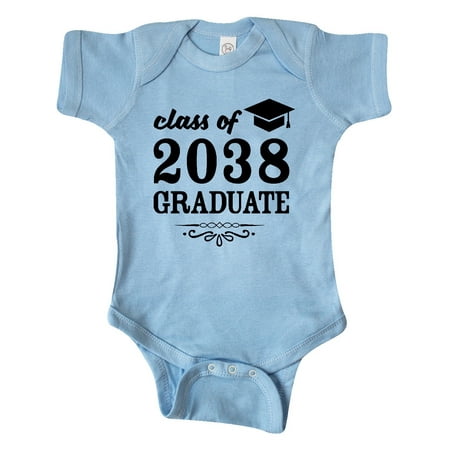 Inktastic Class of 2038 Graduate with Graduation Cap Gift Baby Boy or Baby Girl Bodysuit
Inktastic Class of 2038 Graduate with Graduation Cap Gift Baby Boy or Baby Girl Bodysuit
