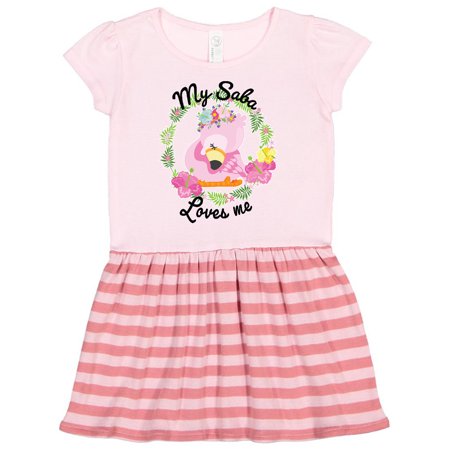 Inktastic Baby Flamingo My Saba Loves Me with Flower Wreath Gift Toddler Girl Dress
Inktastic Baby Flamingo My Saba Loves Me with Flower Wreath Gift Toddler Girl Dress