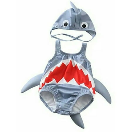 LisenraIn Baby Swimming Suit Romper Hat Cartoon Shark Sleeveless Round Collar 2pcs Sports Casual Beach Wear
LisenraIn Baby Swimming Suit Romper Hat Cartoon Shark Sleeveless Round Collar 2pcs Sports Casual Beach Wear