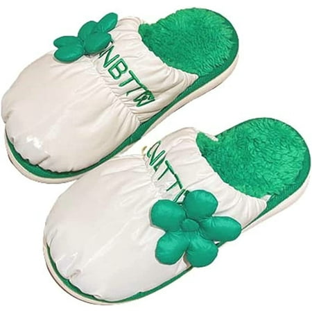 PIKADINGNIS Women Men Trendy Printed Warm House Shoes Shiny Fluffy Faux Fur Lining Soft Cotton Inddor Slippers 
PIKADINGNIS Women Men Trendy Printed Warm House Shoes Shiny Fluffy Faux Fur Lining Soft Cotton Inddor Slippers