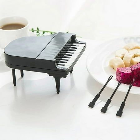 NIUREDLTD Home Food Fruit Fork Piano Shape Decoration Appetizers Cake Dessert Fork Cutlery Kitchen Party Dinner Fruit Fork
NIUREDLTD Home Food Fruit Fork Piano Shape Decoration Appetizers Cake Dessert Fork Cutlery Kitchen Party Dinner Fruit Fork
