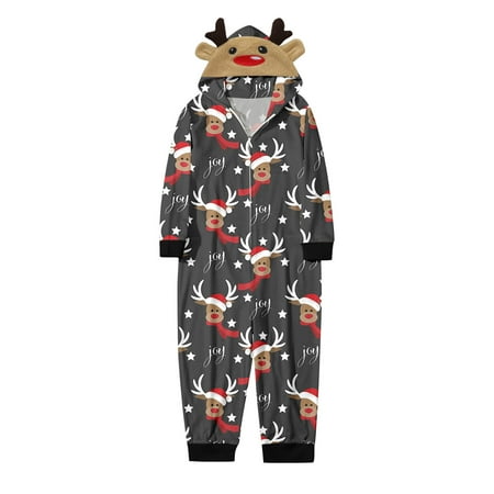 Xutthjh Children Kids Merry Christmas Dark Grey Printed Hooded Zipper Jumpsuit Family Outfit
Xutthjh Children Kids Merry Christmas Dark Grey Printed Hooded Zipper Jumpsuit Family Outfit
