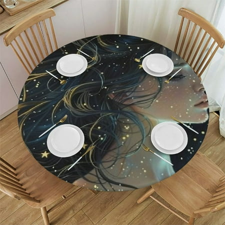 QCPP Stars Circular Table Cloth 100% Polyester Fiber Wrinkle Resistant Table Cover for Indoor Outdoor Dining Gatherings Parties Camping Easy to Clean 31 -35
QCPP Stars Circular Table Cloth 100% Polyester Fiber Wrinkle Resistant Table Cover for Indoor Outdoor Dining Gatherings Parties Camping Easy to Clean 31 -35