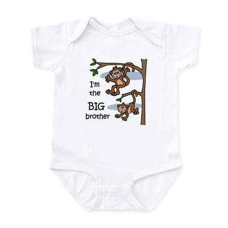 CafePress - Big Brother Infant Bodysuit - Baby Light Bodysuit Size Newborn - 24 Months