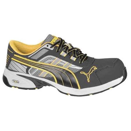 PUMA 642565-14 Athletic Work Shoes, Comp, Mn, 14, Gry, 1PR