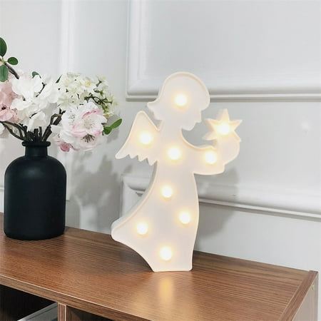 STEADY Creative Angel Fairies LED Night Light Lamp Battery Powered Lights Home Decor ( White )
STEADY Creative Angel Fairies LED Night Light Lamp Battery Powered Lights Home Decor ( White )