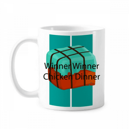 Winner Winner Chicken Dinner Mug Pottery Cerac Coffee Porcelain Cup Tableware
Winner Winner Chicken Dinner Mug Pottery Cerac Coffee Porcelain Cup Tableware