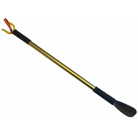 CSCS Multi-use Dressing Stick with Clothing Claw Long Handled Metal Shoe Horn 32 inches long Light weight Aluminum Patented design
CSCS Multi-use Dressing Stick with Clothing Claw Long Handled Metal Shoe Horn 32 inches long Light weight Aluminum Patented design