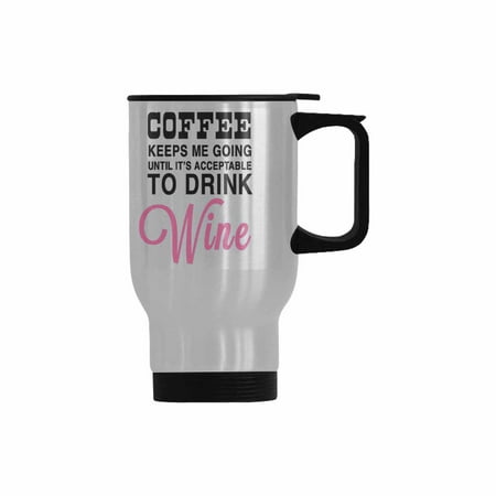 SUNENAT Funny Saying Ceramic Stainless Steel Travel Mugs 14 Fl Oz Coffee Keeps Me Going Travel Mug Cups Sarcastic Funny Gift
SUNENAT Funny Saying Ceramic Stainless Steel Travel Mugs 14 Fl Oz Coffee Keeps Me Going Travel Mug Cups Sarcastic Funny Gift