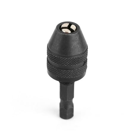 1/4in Keyless Drill Bit Chuck Hex Shank Adapter Converter Quick Change 0.33mm SG
1/4in Keyless Drill Bit Chuck Hex Shank Adapter Converter Quick Change 0.33mm SG