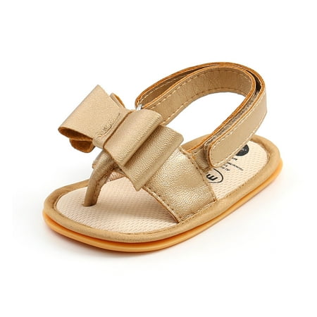 Cathalem Kids Water Shoes Boys Sole Bow Sandals Shoes Rubber Non-Slip Baby Girls Summer Boys Soft Walking Infants Sandals Boys Gold 0 Months
Cathalem Kids Water Shoes Boys Sole Bow Sandals Shoes Rubber Non-Slip Baby Girls Summer Boys Soft Walking Infants Sandals Boys Gold 0 Months