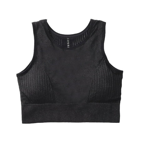 Jerdar Sports Bra for Women Breathable Padded Support Yoga Bra One-piece Back Sports Bra No Steel Ring Black S
Jerdar Sports Bra for Women Breathable Padded Support Yoga Bra One-piece Back Sports Bra No Steel Ring Black S