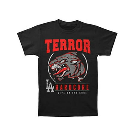 Terror Men's Panther T-shirt Black