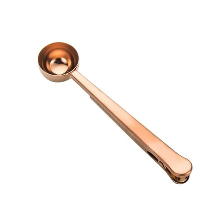 Labakihah Coffee Clip Spoon Multifunctional Food Sealing Bag Mouth Clip Spoon