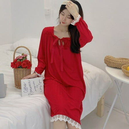 DanceeMangoo New Lazy Style Autumn Womens Long Polyester Sleepwear Home Nightshirt Women Causal Sleepwear Loose Ladies Nightgown Women Dress
DanceeMangoo New Lazy Style Autumn Womens Long Polyester Sleepwear Home Nightshirt Women Causal Sleepwear Loose Ladies Nightgown Women Dress