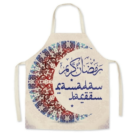VIST FOX Cooking Apron Stain Repellent Fixed Neck Tie Reliable Moon Shape Printed Bib Apron
VIST FOX Cooking Apron Stain Repellent Fixed Neck Tie Reliable Moon Shape Printed Bib Apron