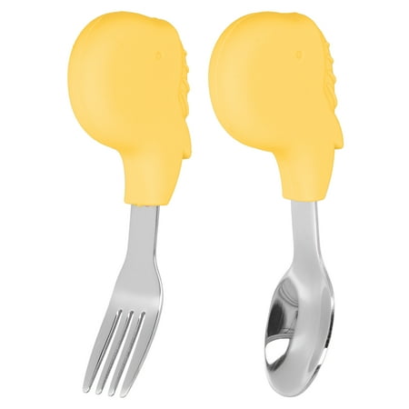 Toddler Training Utensils Set Training Fork And Spoon Set Vivid Colos With Fork For Food Eating For Gift Yellow Whale Shape
Toddler Training Utensils Set Training Fork And Spoon Set Vivid Colos With Fork For Food Eating For Gift Yellow Whale Shape