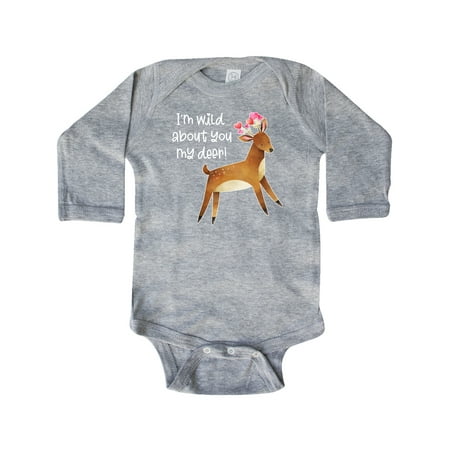 Inktastic I m Wild About You My Deer Gift Baby Boy or Baby Girl Long Sleeve Bodysuit
Inktastic I m Wild About You My Deer Gift Baby Boy or Baby Girl Long Sleeve Bodysuit