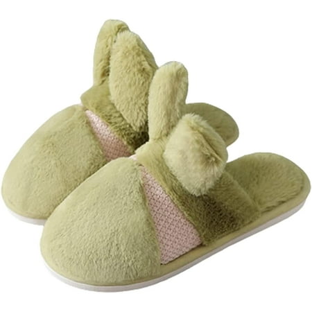 DabuLiu Women Men Cute Rabbit Fluffy Faux Fur Soft House Slippers Cartoon Warm Memory Foam Winter Indoor Shoes
DabuLiu Women Men Cute Rabbit Fluffy Faux Fur Soft House Slippers Cartoon Warm Memory Foam Winter Indoor Shoes