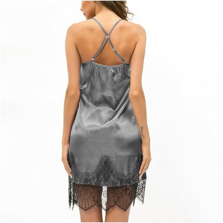 SBYOJLPB Lingerie Sets Plus Size New Sexy Satin Lace Silk Pajamas Nightdress Lingerie Women Underwear Sleepwear
SBYOJLPB Lingerie Sets Plus Size New Sexy Satin Lace Silk Pajamas Nightdress Lingerie Women Underwear Sleepwear