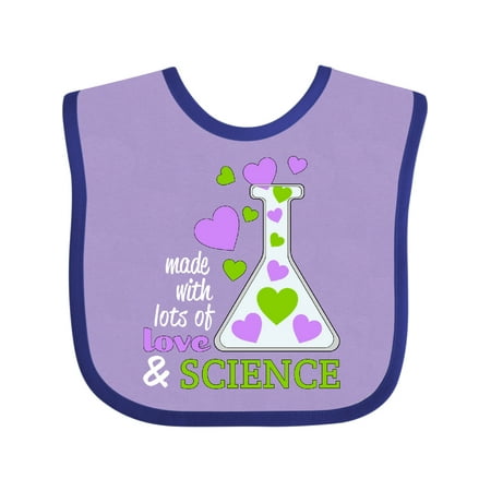 Inktastic Made with Lots of Love and Science Heart Bubbles in a Beaker Gift Baby Boy or Baby Girl Bib
Inktastic Made with Lots of Love and Science Heart Bubbles in a Beaker Gift Baby Boy or Baby Girl Bib