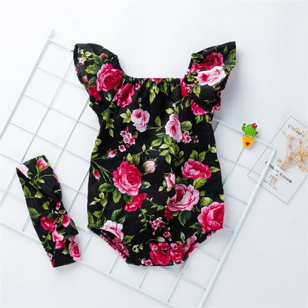 Hunpta Ruffle Baby Infant Girls Romper Clothes Headbands Floral Girls Romper&Jumpsuit
Hunpta Ruffle Baby Infant Girls Romper Clothes Headbands Floral Girls Romper&Jumpsuit