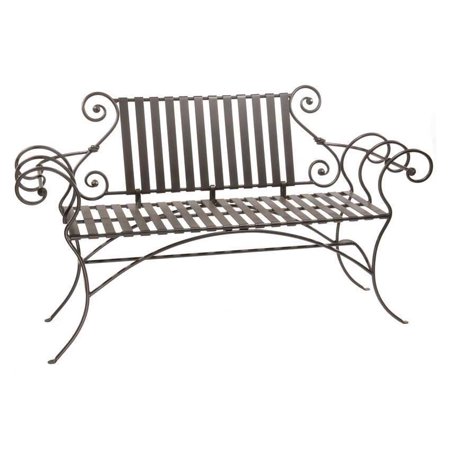 Waterbury Iron Bench (Hand Rubbed Ivory)
