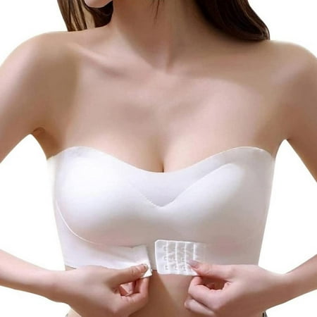Younar Invisible Strapless Pushup Bra Front Buckle Lift Bra Non-Slip Invisible Front Hook Underwear Bra Invisible Comfort Seamless Wirefree Lightly Lined Triangle Bralette Bra gently
Younar Invisible Strapless Pushup Bra Front Buckle Lift Bra Non-Slip Invisible Front Hook Underwear Bra Invisible Comfort Seamless Wirefree Lightly Lined Triangle Bralette Bra gently