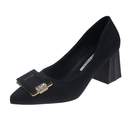 2024 Autumn New chunky heel single-layer shoes pointed toe shallow mouth square buckle high heels fashion professional Four Seasons women‘s shoes
2024 Autumn New chunky heel single-layer shoes pointed toe shallow mouth square buckle high heels fashion professional Four Seasons women‘s shoes