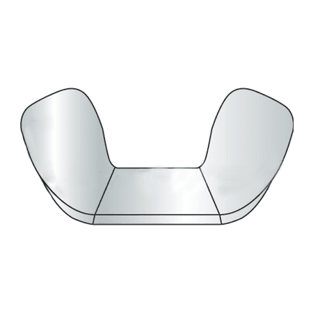 1/4-28 Cold Forged Wing Nuts / Steel / Zinc (Quantity: 2 000 pcs)