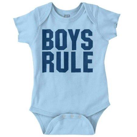 Brisco Brands Boys Rule Girls Drool Cute Son Baby Baby Bodysuits for Boys 
Brisco Brands Boys Rule Girls Drool Cute Son Baby Baby Bodysuits for Boys