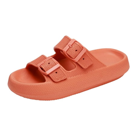 Viugreum Non-skid Thick-soled Cloud Sippers | PVC Pillow Sippers with Comfortable Cushioning | Double-buckle Shower Sandals Couple Sandals for Indoor and Outdoor
Viugreum Non-skid Thick-soled Cloud Sippers | PVC Pillow Sippers with Comfortable Cushioning | Double-buckle Shower Sandals Couple Sandals for Indoor and Outdoor