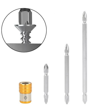Goodhd PH2 Double End Screwdriver Bit Magnetic Collar 1/4 Hex Shank Electric Drill Bits
Goodhd PH2 Double End Screwdriver Bit Magnetic Collar 1/4 Hex Shank Electric Drill Bits