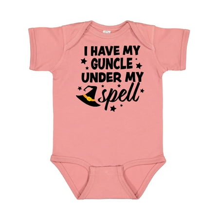 Inktastic I Have My Guncle Under My Spell with Cute Witch Hat Gift Baby Boy or Baby Girl Bodysuit
Inktastic I Have My Guncle Under My Spell with Cute Witch Hat Gift Baby Boy or Baby Girl Bodysuit