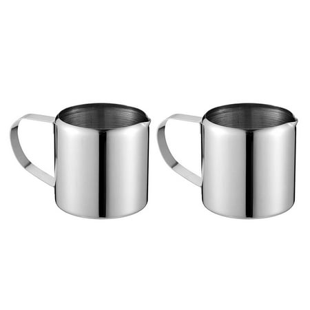 2x Stainless Steel Coffee Utensils Perfect Foam for Espresso Machines Milk Frother Latte Art Capacity for 5 Available
2x Stainless Steel Coffee Utensils Perfect Foam for Espresso Machines Milk Frother Latte Art Capacity for 5 Available