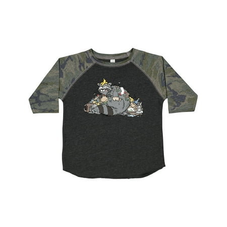 Inktastic Funny Trash Raccoon Gift Toddler Boy or Toddler Girl T-Shirt