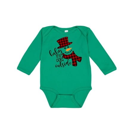 Inktastic Baby It s Cold Outside Cute Snowman in Plaid Print Gift Baby Boy or Baby Girl Long Sleeve Bodysuit
Inktastic Baby It s Cold Outside Cute Snowman in Plaid Print Gift Baby Boy or Baby Girl Long Sleeve Bodysuit